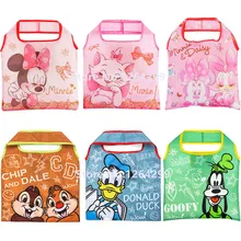 Новая мода Минни Дональд Дак Дейзи чип и Дейл Мэри кошка девочки дети женщина большой Сложенный Нейлон хозяйственные сумки