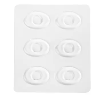 

10 PCS 6pcs Round Gel Corn Rings Cushions Pads Corn Caps Corn Remover Set---Clear