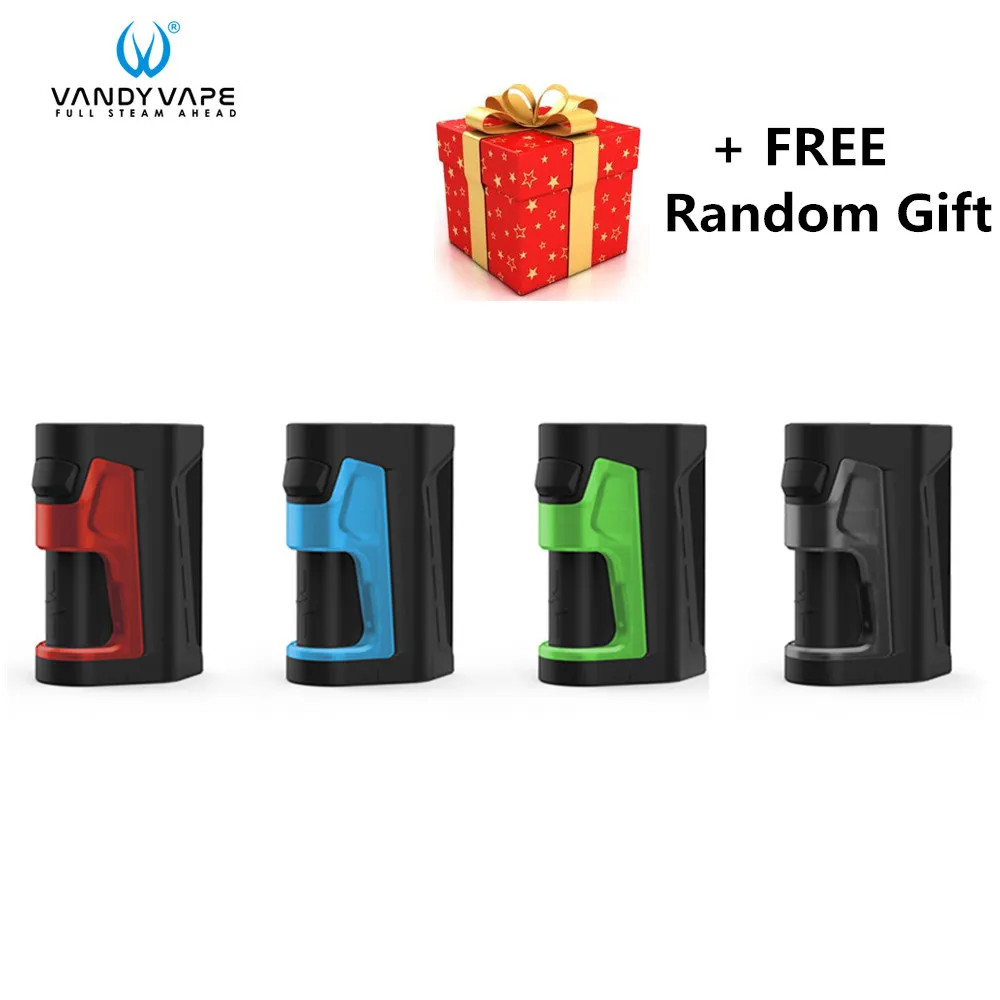 

Original Vandy vape Pulse Dual Mod fit Vandyvape Pulse V2 RDA Tank Smallest Dual Squonk Mod without 18650 Battery Vape Box Mod