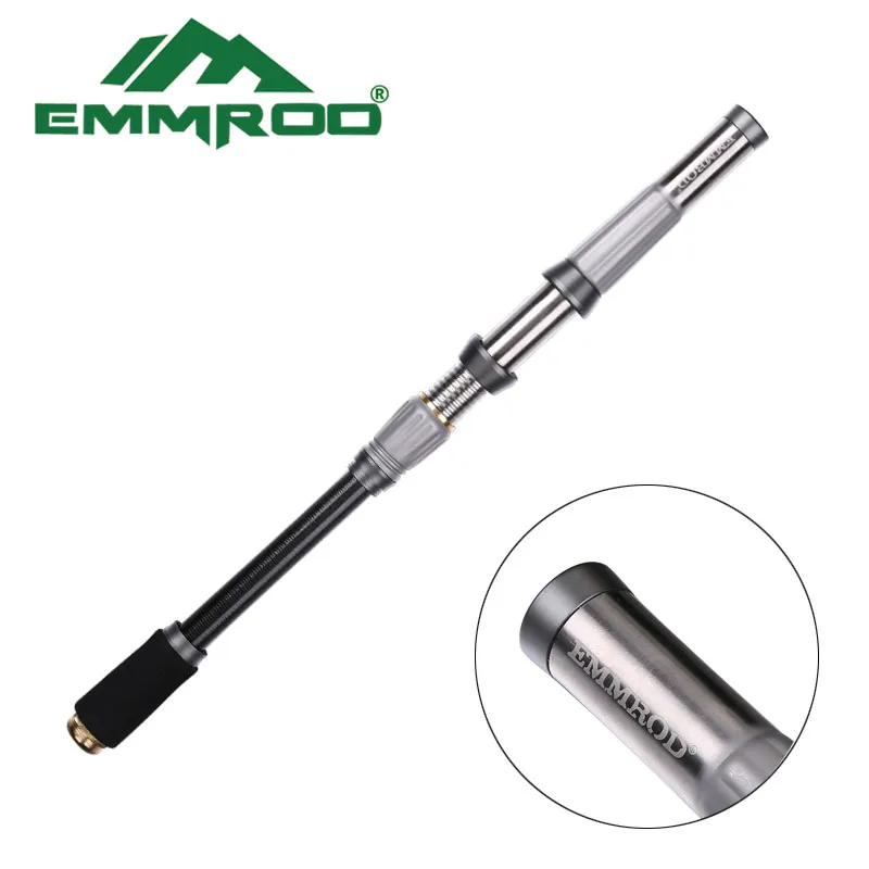 EMMROD Stainless Steel Sea Spinning Fishing Rod 72cm Telescopic Fishing Rod Rock Fishing Rod GSZ