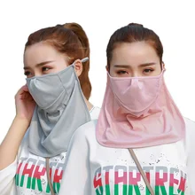 Новая Гольф х-б маска для лица женщины гольф УФ-Блокировка рот маска Защита Шеи Лицо спортивная одежда Корея хлопок дышащий 1 шт