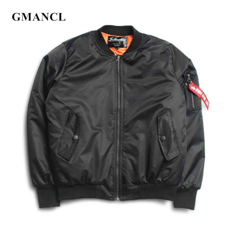 

Fashion Streetwear Men Autumn winter Thick Windproof Winter Military Motorcycle bomber jacket Pilot Air Force Flying Parka coats
