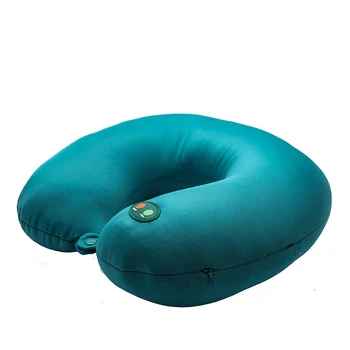

LOVRTRAVEL Vibration Massage Office Travel Pillow for Airplane Lunch Break Neck Pillow 6 Massage Methods Pillows Under The Neck