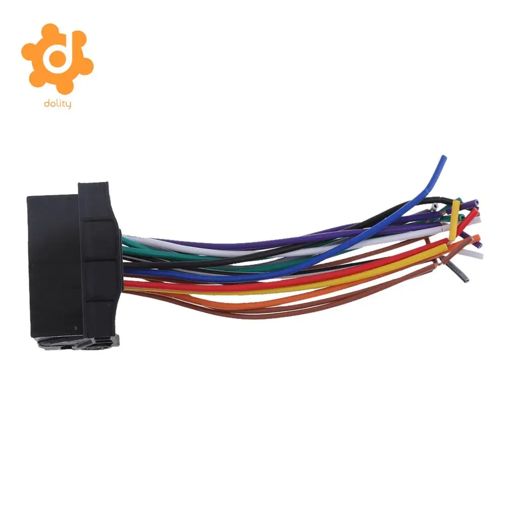 dolity Audio Car Stereo Wiring Harness Wire Installation for Touran Passat Sagitar