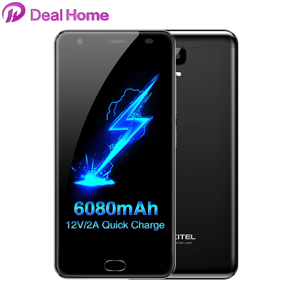 Оригинальный Oukitel K6000 плюс 6080 мАч 5 &quotмобильный телефон FHD Android 7 0 mt6750t восемь ядер 4G