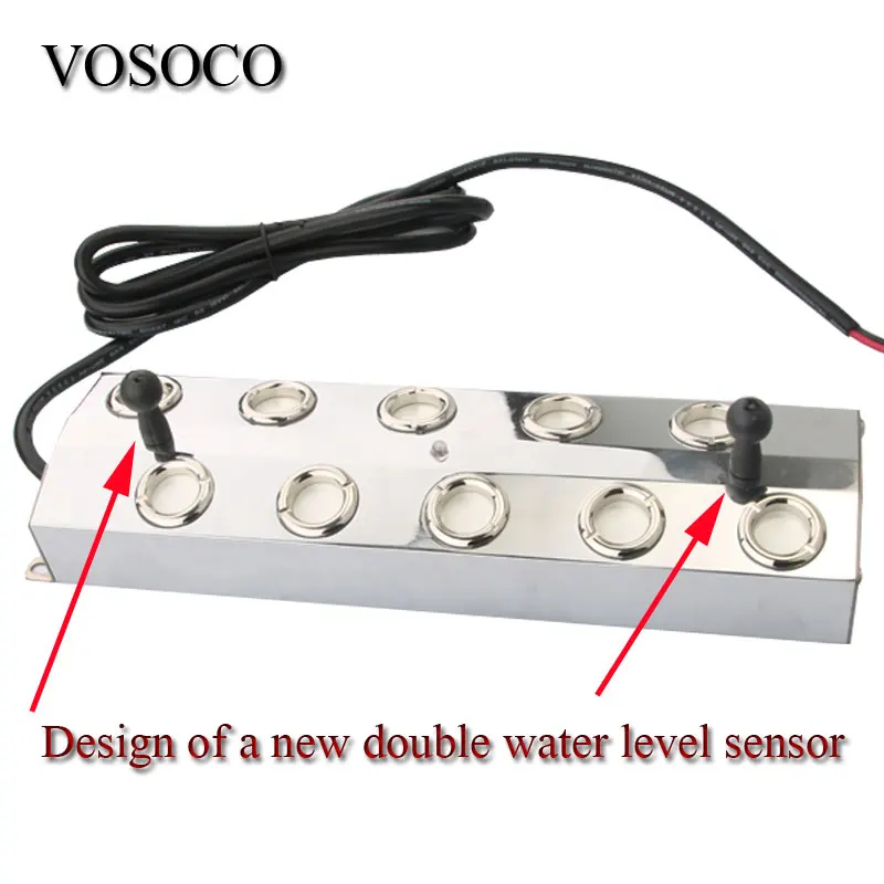 7kg/h Industrial 10 Head Sprayer Atomizer Humidifier