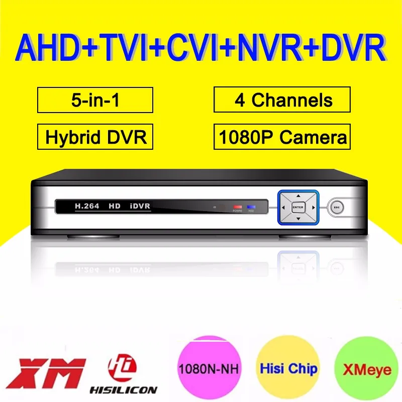sliver White Metal Case 5 in 1 hybrid ahd tvi nvr dvr picture 01