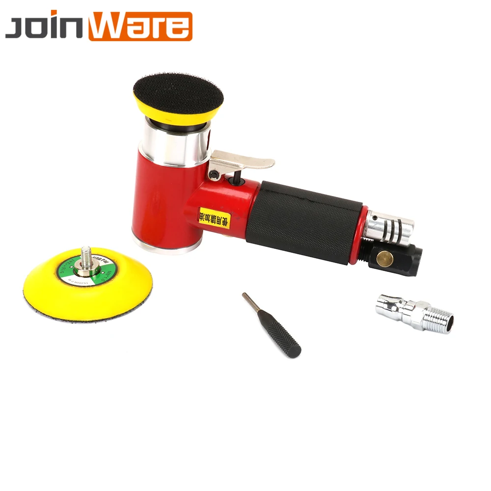 Air Sander Kit 2" 3" Mini Pad Eccentric Orbital Dual Action Pneumatic