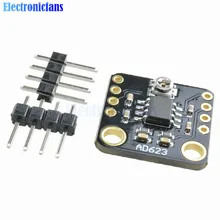 Haute précision AD623 amplificateur d'instrumentation à Gain Programmable CMRR Max. 200Hz Module de carte amplificateur d'instrument cc numérique