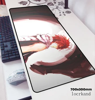 

fairy tail mouse pad 70x30cm gaming mousepad anime gel office notbook desk mat Customized padmouse games pc gamer mats