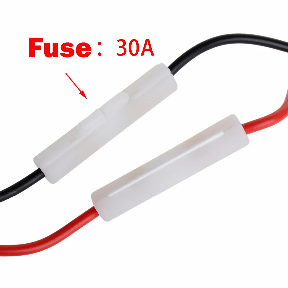 30A Fuse 6 core short Wave Power Supply Cable For Yaesu-857D FT-897D IC-725A Radio Repair Accessories (2)