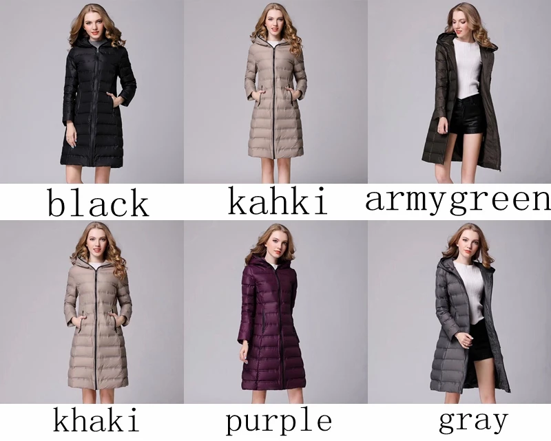 NewBang женское пуховое пальто с капюшоном, женское длинное пуховое пальто, зимнее тонкое теплое легкое пуховое пальто, парка для женщин, пальто