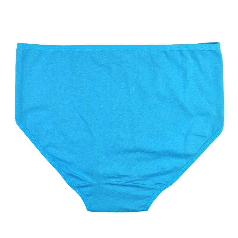 LOBBPAJA 6 PCS/lot Plus Size Women Underwear Cotton High Waist Solid Sexy Lace Ladies Panties Briefs Lingerie XXL 3XL 4XL