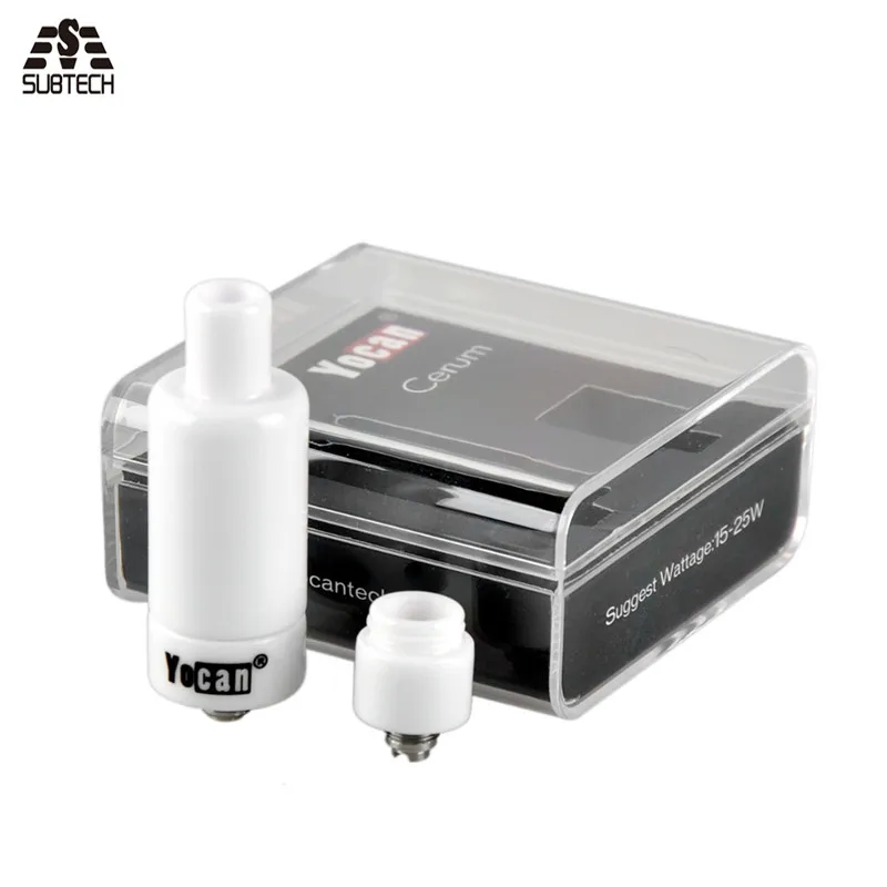 Original Yocan Cerum wax atomizer with extra Quartz Dual Coil e