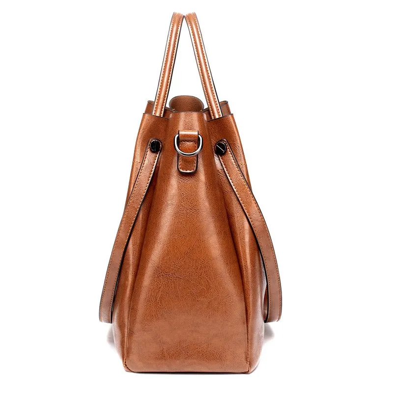 Женская сумка-мешок, сумка-мессенджер, мягкая сумка через плечо для покупок, Повседневная Вместительная женская сумка-тоут на плечо, сумка из искусственной кожи KL581