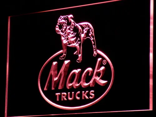 Baratos D138 Mack perro Led neon sign con encendido apagado 20 + colores 5 tamaños a elegir