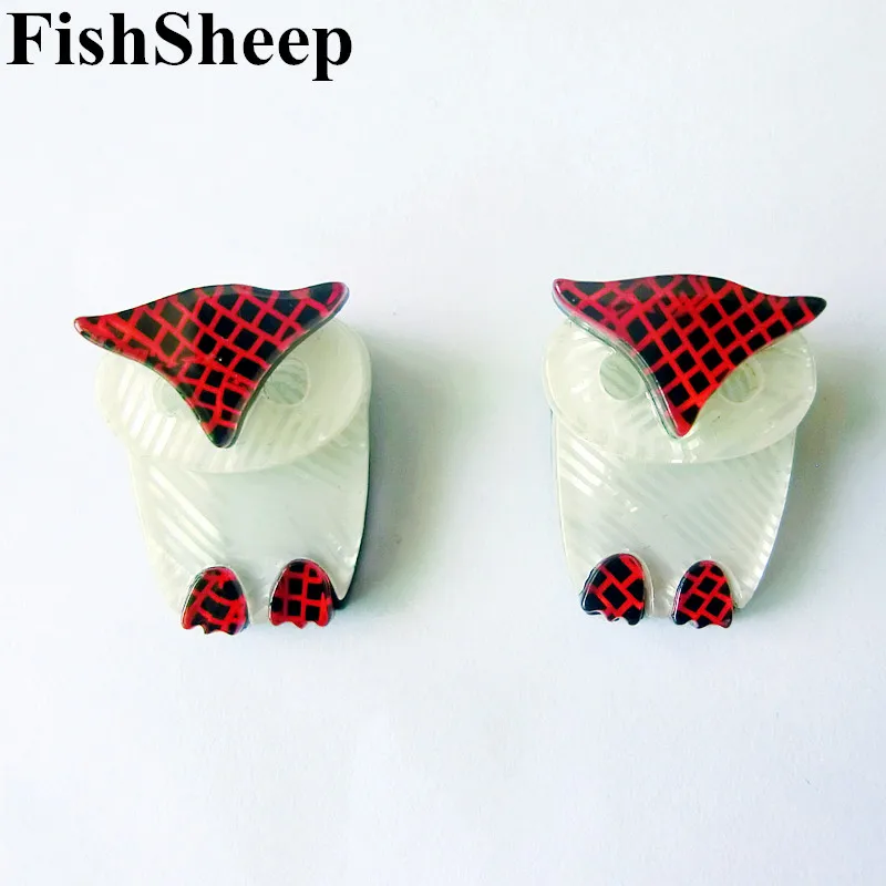 

New Trendy Acrylic Owl Stud Earrings For Women Lovely Birds Earrings Female Fashion Jewelry Accessoreis Brincos Gifts