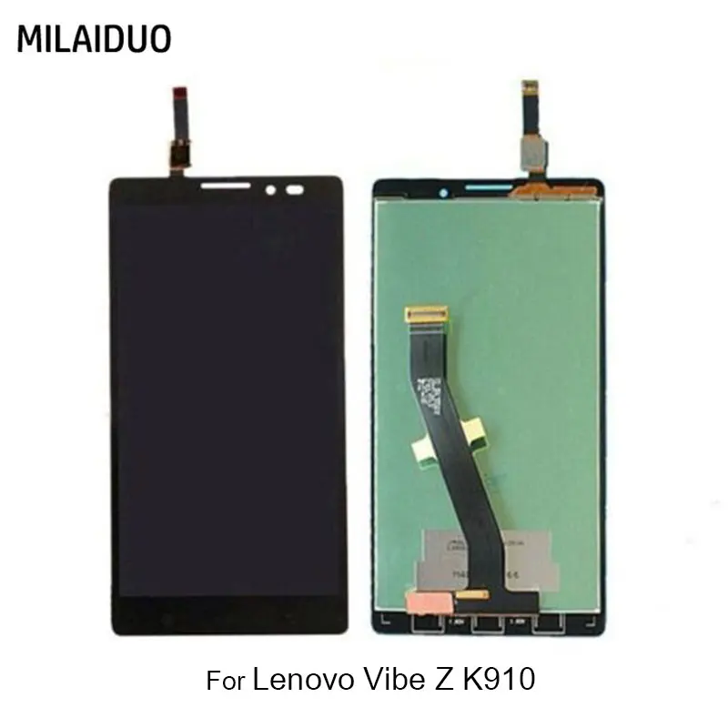 

LCD Display For Lenovo VIBE Z K910 Touch Screen Digitizer Full Assembly Replacement Parts No Frame 100% Tested