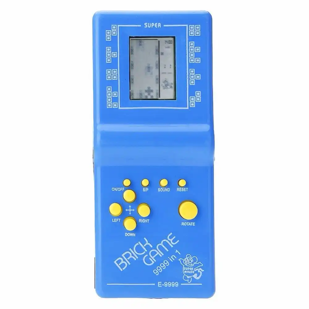 クラシックテトリス Lcd 電子ゲームおもちゃ楽しいレンガゲーム謎ゲームコンソール Handheld Game Players Aliexpress