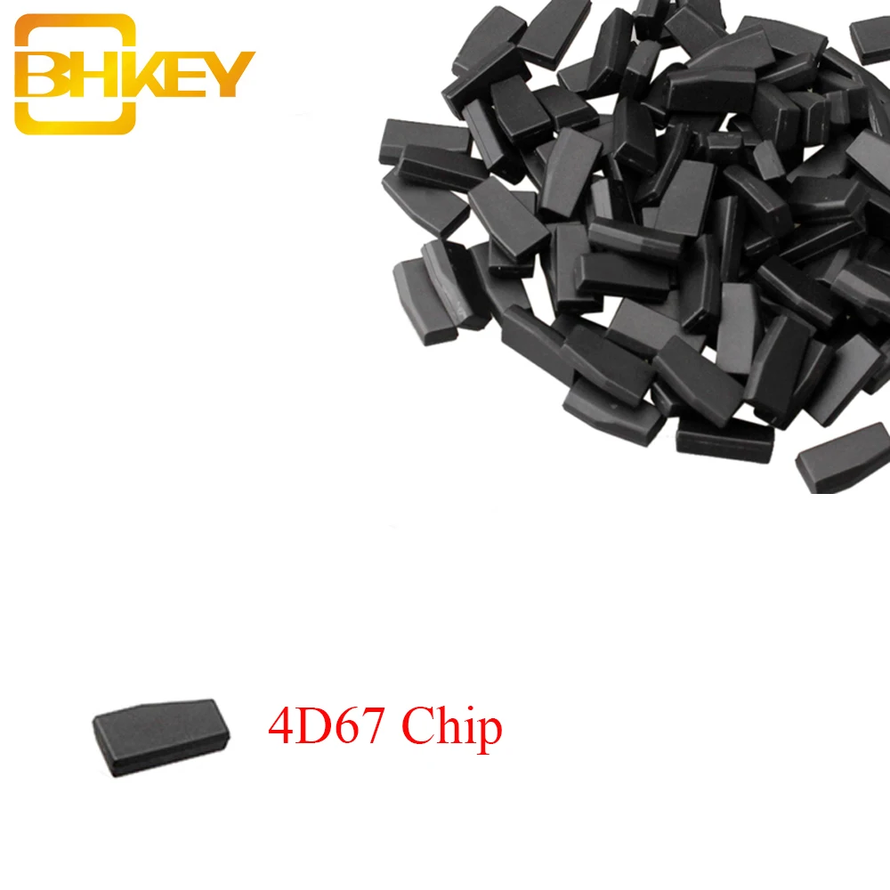 

BHKEY 1pcs*Immobilizer Transponder Chip 4D67 For Toyota Camery Corolla Previa Reiz Crown For Lexus P28 4D ID67 Auto Car Key Chip