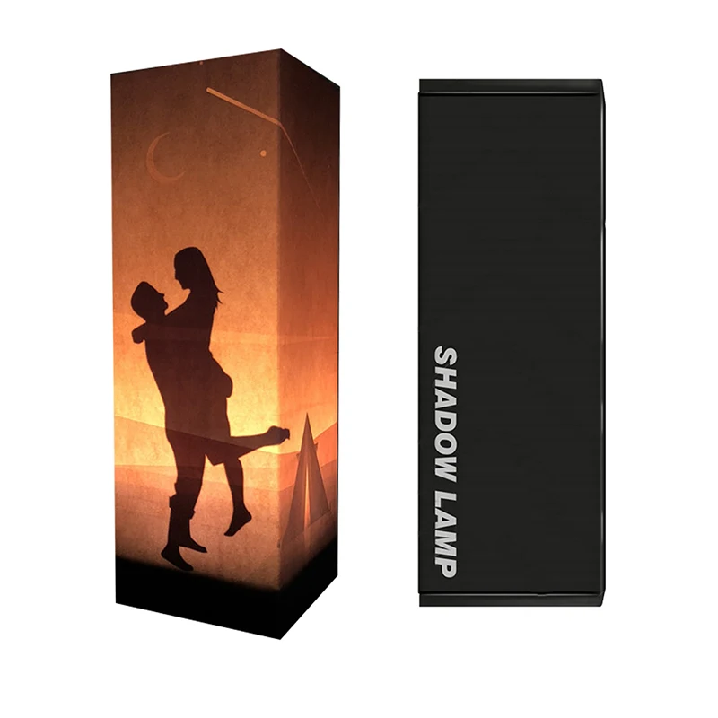 

creative shadow night lights lover hug ODM design sweatheart led lighting gift warm white sleep aid decorative lamp IY303169-16