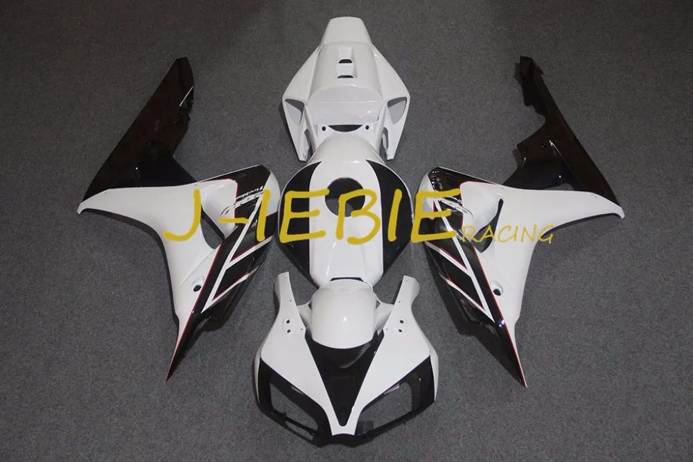 

White black Injection Fairing Body Work Frame Kit for HONDA CBR1000RR CBR 1000 CBR1000 RR 2006 2007