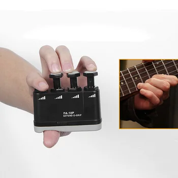 

Flanger Extendable Strength Adjustable Finger Exerciser Train for Ukulele Guitar Bass Piano Violin &T8