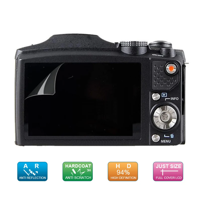 (6pcs 3pack) LCD Guard Film Screen Display Protector for Olympus SZ-31MR / SH-25MR Stylus SH-50 SZ31MR SH25MR SH50 | Электроника