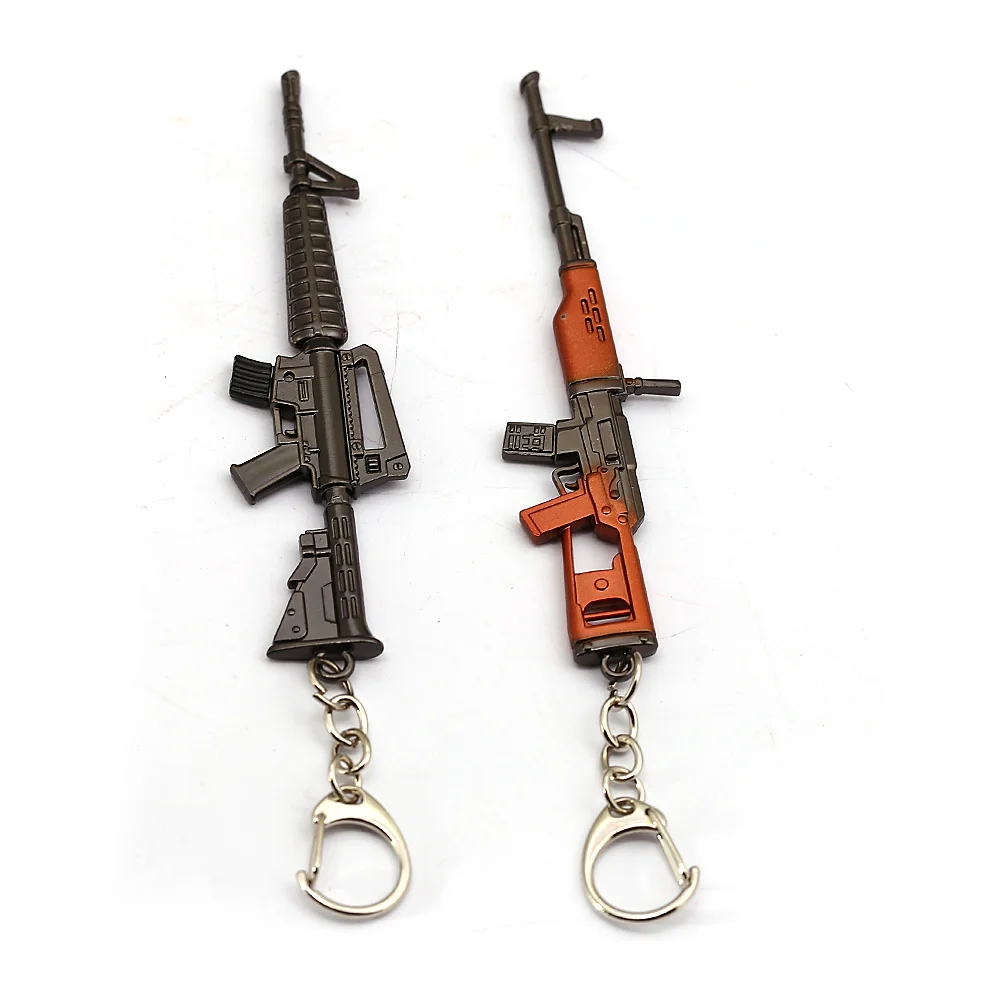 HSIC 18 стилей битва Ройал брелок 3D пистолет Модель 12 см кулон оружие брелок держатель для мужчин chaviro llaveros ювелирные изделия