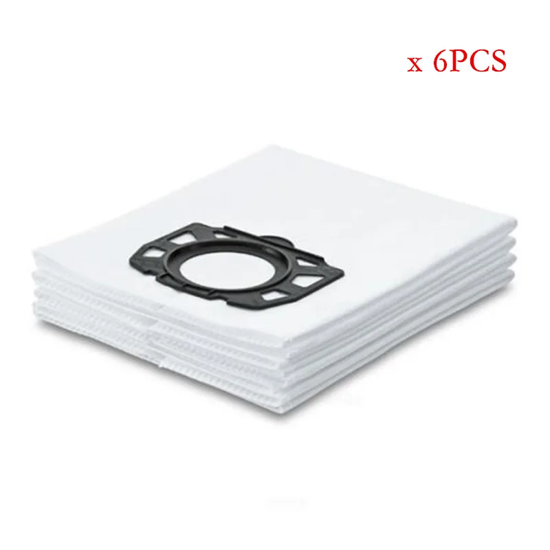 

6pcs filter dust bags for karcher MV4 MV5 MV6 WD4 WD5 WD6 karcher WD4000 to WD5999 part#2.863-006.0 vacuum cleaner dust bags