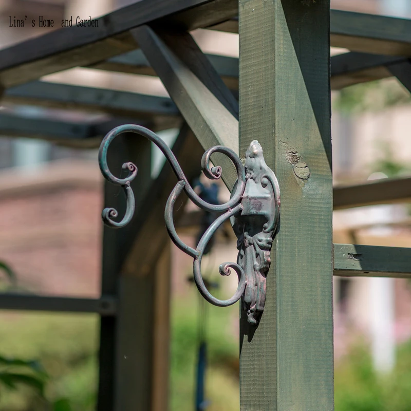 

handmade antique metal iron Garden Hooks and Hangers