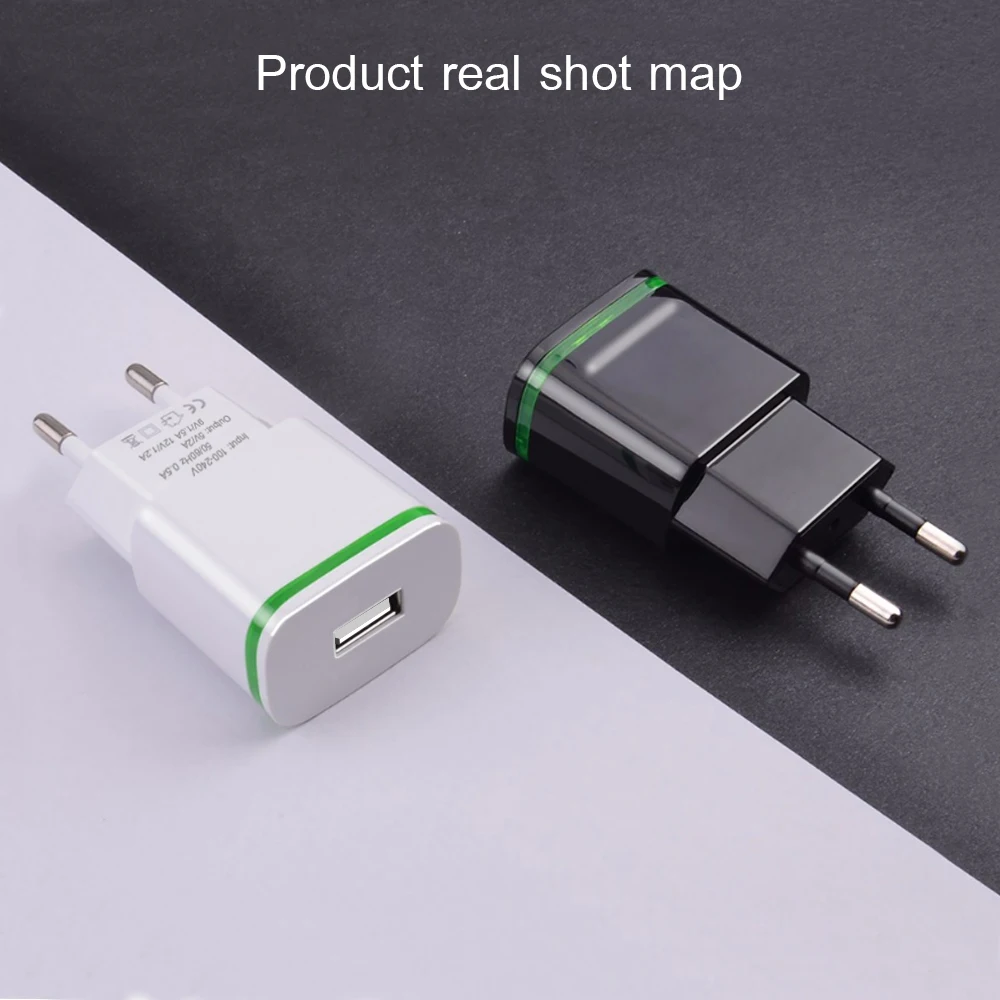 Sindvor Phone USB Charger Quick Charge 2.0 USB Travel Charger Adapter Smart Fast Charger For iPhone 8 Samsung Xiaomi iPad Tablet (8)