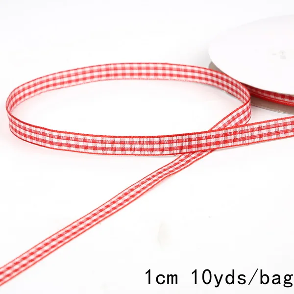 10Yards 1/1.5cm Printed Webbing Ribbon Wedding Party Christmas Embellishment DIY Sewing Clothing Decoration Accessories