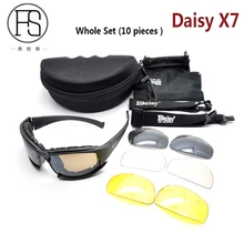 Daisy X7 Cycling Polarized Sunglasses Men Tactical Military Outdoor Sport Goggles Camping Hiking Glasses UV400 Protection