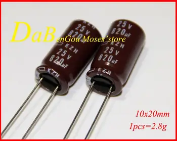 

25V 820uf 100% Original new NCC KZH KY KZE Electrolytic Capacitance Capacitor Radial 10x20mm 10x23mm