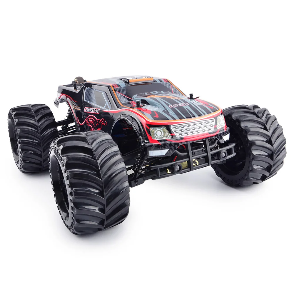 JLB Racing 11101 CHEETACH 1:10 бесщеточный RC гоночный монстр грузовик RTR 70-80 км/ч 120A водонепроницаемый ESC передатчик автомобиля