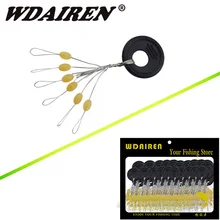 [100 набор = 600 шт] желтые оливки космические бобы резиновые сухожилия Размер s m l пробка рыболовные снасти точное позиционирование поплавок