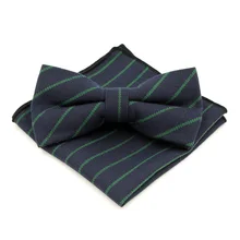 Модные Для мужчин хлопок галстук-бабочка, носовой платок комплект Тканные жаккардовый галстук-бабочка для мужчин Свадебный квадратный Карманный Женихи бабочка S25