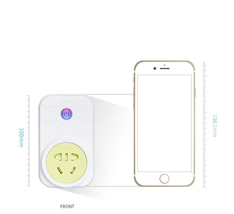 Телефон приложение управление беспроводной таймер розетка мини переключатель Wi-Fi розетка беспроводной пульт дистанционного управления Переключатель питания WiFi Разъем для IOS Android