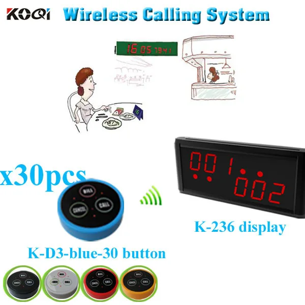 Wireless Digital Call System with K 236 + K D 3