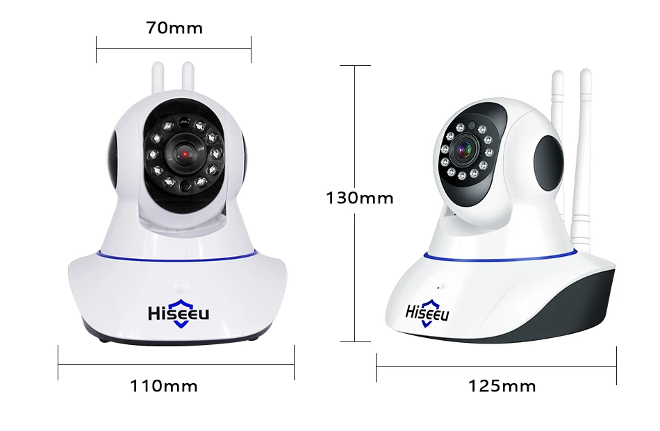 Hiseeu 1080P 1536P ip-камера, беспроводная домашняя камера безопасности, камера наблюдения, Wifi, ночное видение, CCTV камера, 2 Мп, детский монитор