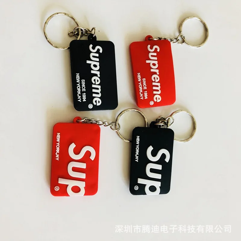 

New tide brand sports baseball pendant Coke accessories key chain car key couple key chain tide brand stickers pendant A145