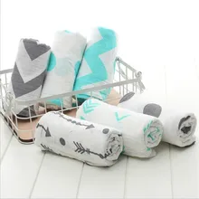 Дизайн, органический хлопок, муслин, детское Пеленальное Одеяло, для кожи, для новорожденных, Пеленальное Одеяло, детское постельное белье, простыня, Пеленальное Одеяло