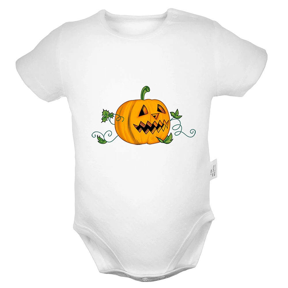 ifBaby1110WD Bon Jovi рок группа крыло сердце меч Счастливый Хэллоуин злой фонарь-тыква конфеты комплекты одежды для новорожденного комбинезон младенческий боди - Цвет: ifBaby1110WD