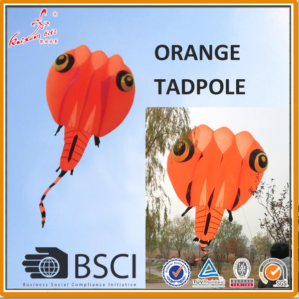 30 кв. м. головастический воздушный змей мягкий фотовспышка|tadpole kite|soft kiteshow kite |