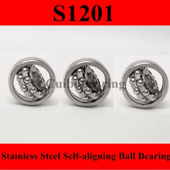 

Stainless steel self-aligning ball bearings S1201 Size 12*32*10