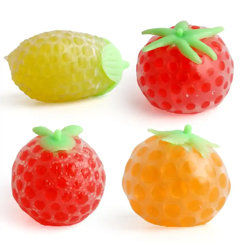 fruit shaped stress balls