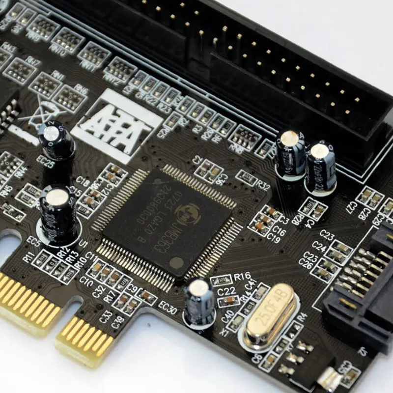 Etmakit PCI e Express плата контроллера IDE SATA eSATA внутренний внешний Raid адаптер NK Shopping|Платы
