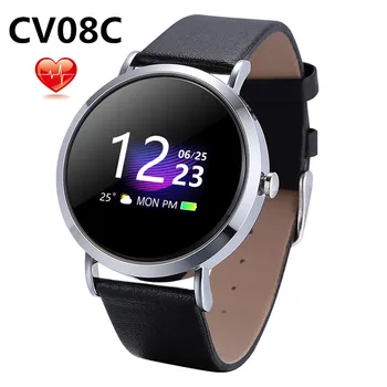 

CV08C smart bracelet waterproof bracelet heart rate monitor blood pressure weather forecast information push fitness tracker
