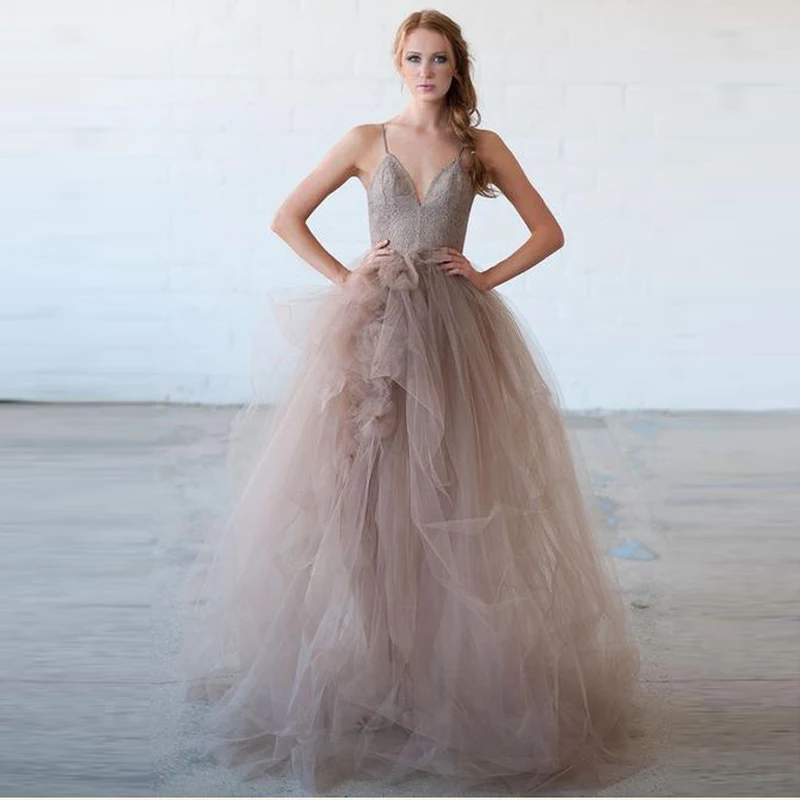 purple-lace-bodice-and-layered-tulle-wedding-dress